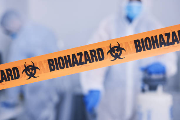 Professional Biohazard technician working in Seabrook, SC